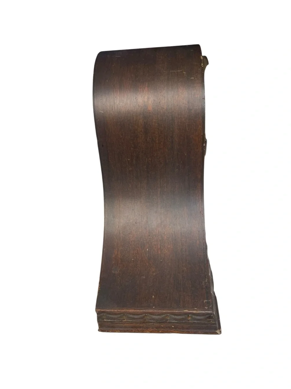 Vintage New Haven Westminster Chime Mantel Clock Wood Case Untested